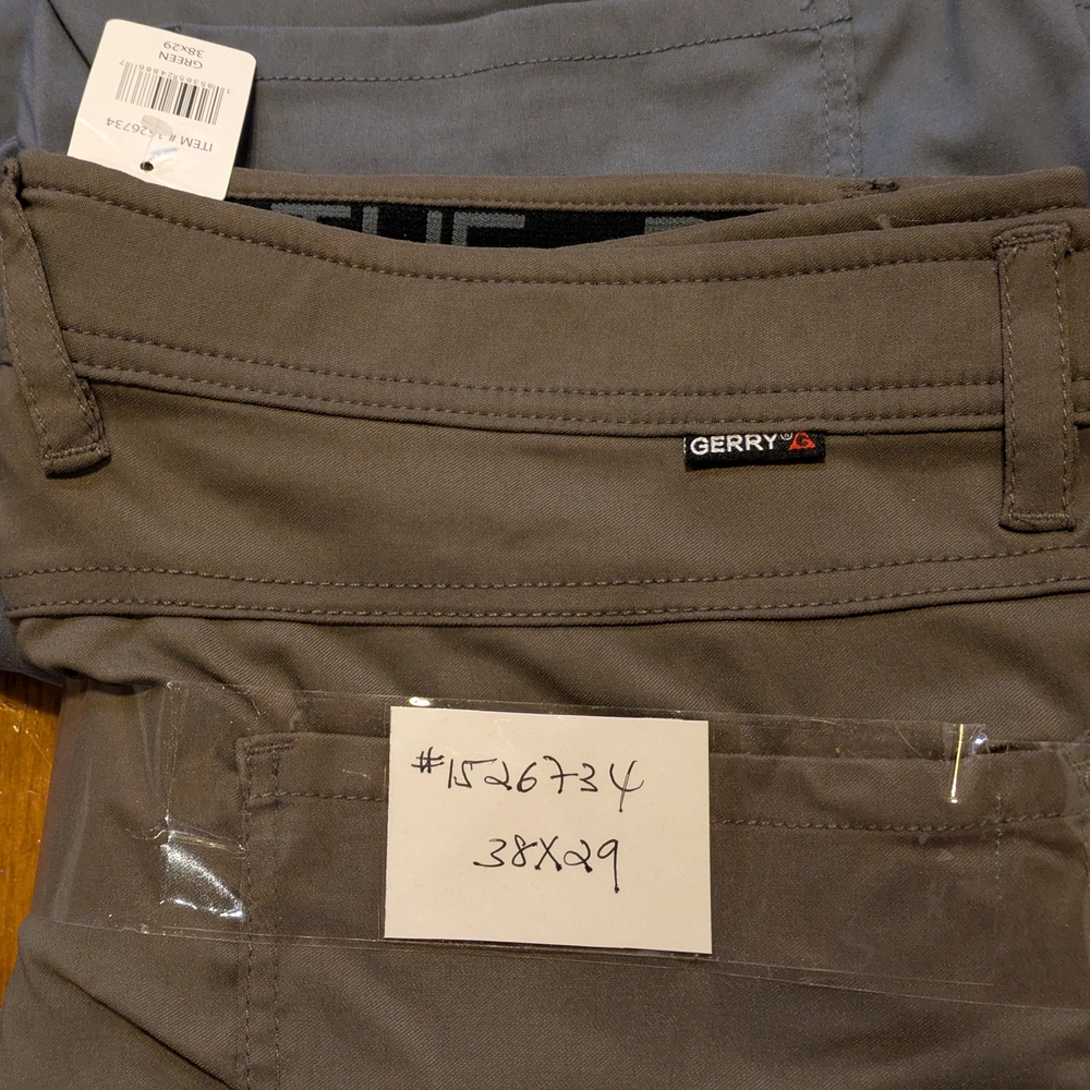Gerry Weber Gray Cargo Pants with Sturdy Fabric.     1-Grey New, 1 Olive